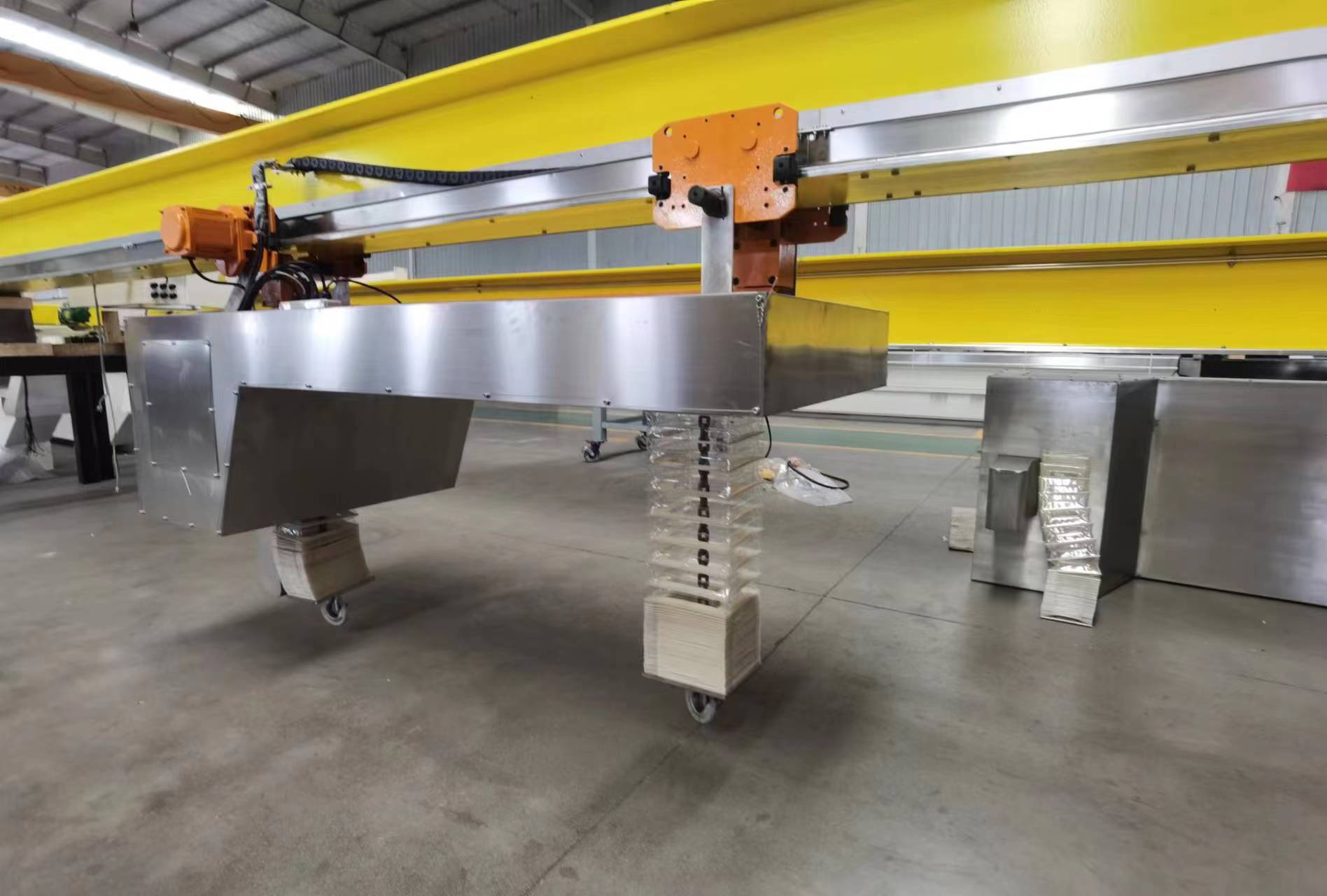 Cleanroom single girder crane