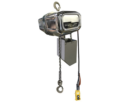 Cleanroom stainless steel hand hoist