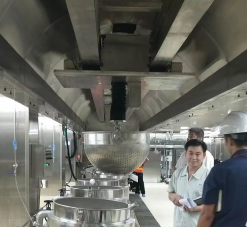 Food grade cleanroom overhead crane