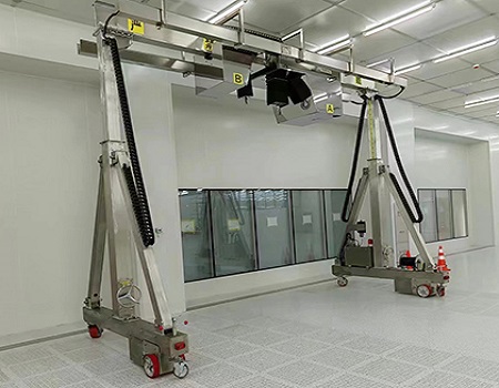 Food Grade Cleanroom Portable Gantry Cranes